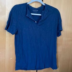 Everlane Medium Henley Blue